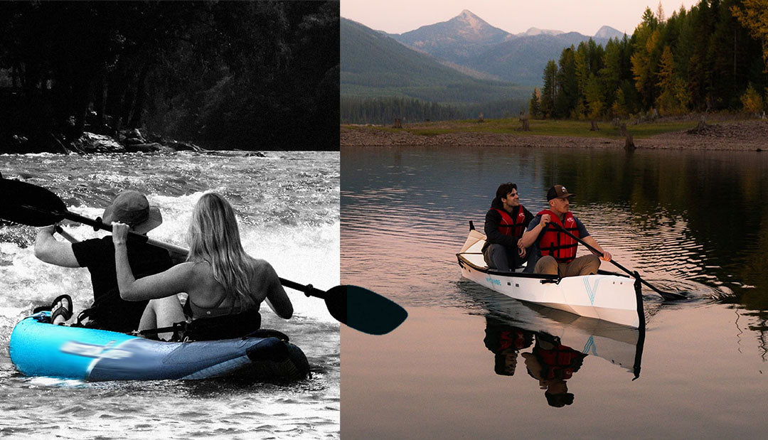 The Difference Between A Foldable Canoe Vs. An Inflatable Canoe