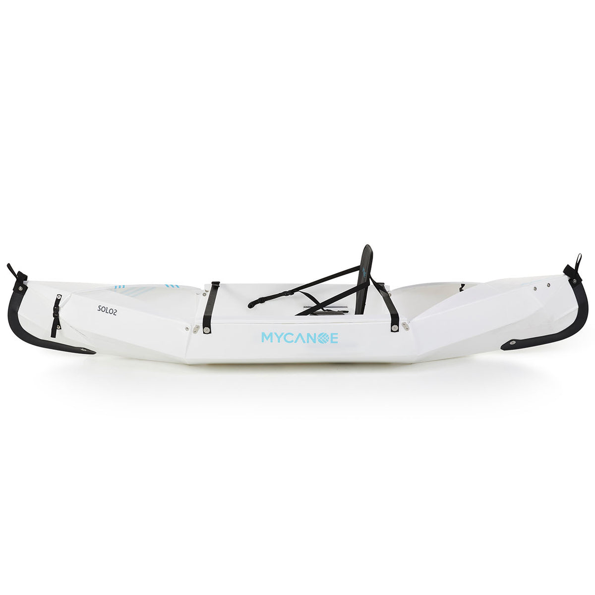 MyCanoe Solo 2 Folding Kayak | with Origami Canoe Accessory Kit