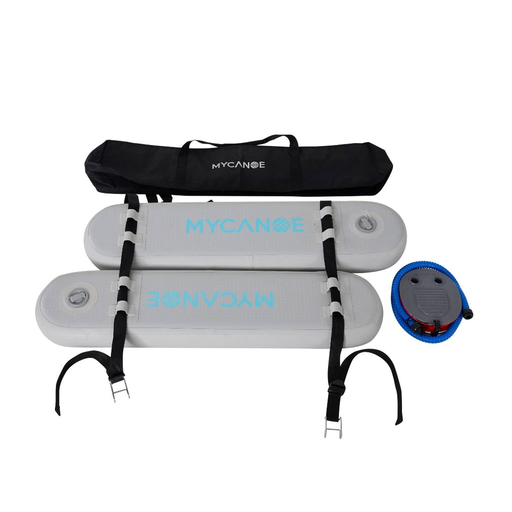現品限り！mycanoe2.5 アウトドア カヌー スタビライザーキットセット MyCanoe Stabilizer Kit for Foldable Canoes - MYCANOE